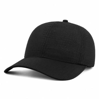 Hikr® Sport Cap - Outdoor Pet - Koelpet - Ademend - Lichtgewicht - Running cap & hardloop pet - Sportieve Pet - Sports Cap - Wandelen & Fietsen - Zwart L/XL