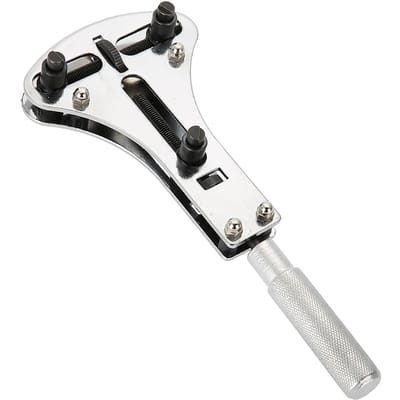 Ouvre-boîtier de montre professionnel, couvercle de batterie, clé de réparation, jeu d'outils pour retirer les vis white