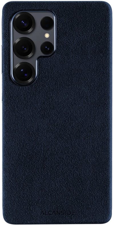Samsung Galaxy S25 Ultra - Alcantara Case - Navy Blue