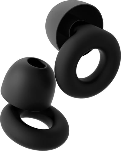 Holy Earplugs - Oordopjes Slapen - Herbruikbare Slaap Oordopjes met Opbergcase - Sleep Plugs - Slaapoordoppen - Multifunctionele Oordoppen voor Slapen en Festivals - Party plugs - Gehoorbescherming Tot 26 dB - 4 Maten XS/S/M/L - Zwart