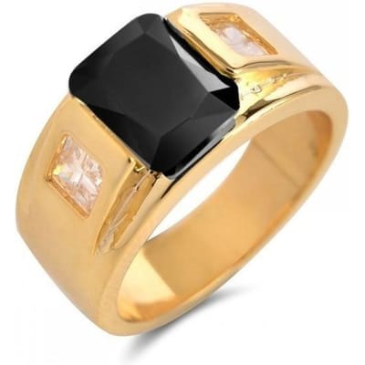 Fdlk Fashion Herenaccessoires Zirkoniumcarbide Herenring Verlovingsring Trouwring Vier Kleuren Beschikbaar 7 zwart