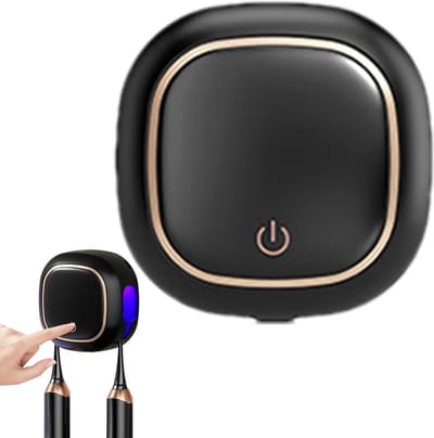 Tandenborstel Cleaner - UV Houder - Mondhygiëne Bevorderen - Geavanceerde UV-technologie - Compact Ontwerp - Grijs
