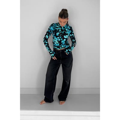 Stieglitz Bente Pulli Blue Maat: XXS | Longsleeves Outlet | Dames | Blauw