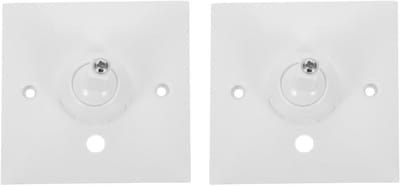 Alarm Sensor Beugel - Wandmontage Houder - Beveiliging Installeren - Montage Zonder Gereedschap - 2 Stuks - Wit