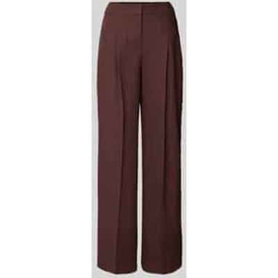 relaxed fit broek van linnenmix model 'TIANA11'