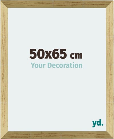 Your Decoration - Fotolijst 50x65 cm - MDF - Goud Glans - Mura