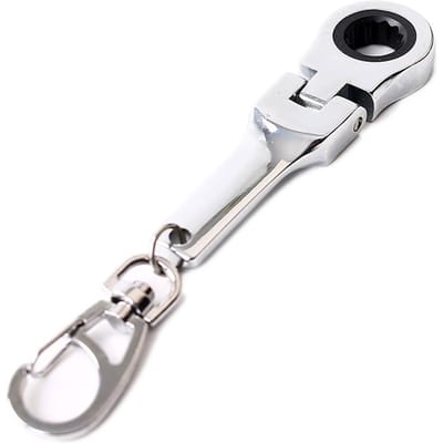 Tuning Sleutelhangers Auto Tuning Onderdelen 10mm Ratelsleutel Sleutelhanger Sleutelhanger Sleutelring