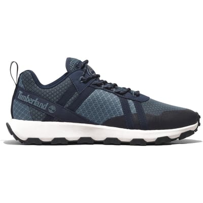 Timberland Low Lace Up Sneaker Dark Blue Maat: 41.5 | Sneakers Outlet | Heren | Blauw