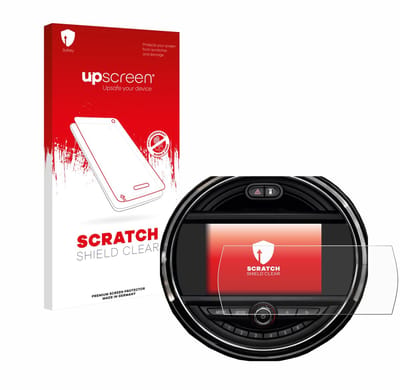 upscreen - Screenprotector voor Mini Clubman 2018 - 2020 - Folie Beschermfolie transparant