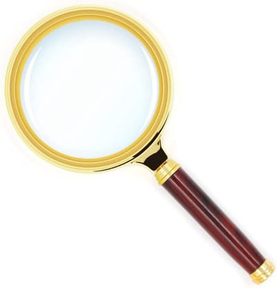 Vergrootglas - Zakformaat - Loep - Goud - 3x vergroting - Compact en handzaam - Hand/juweliersloep - Jonyx
