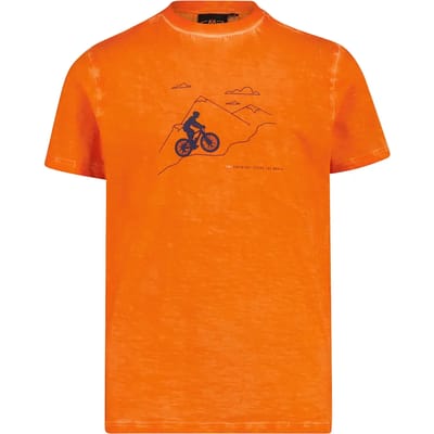 T-shirt van gemêlede jersey kind CMP