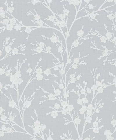 Behang met Japanse bloesem - Behang - Wandbekleding - Wanddecoratie - Vliesbehang - Assorti 2022-2024 - 0,53 x 10,05 M.