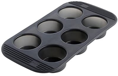 Muffinbakvorm set van 6 - Siliconen bakpannen voor perfect gebakken muffins