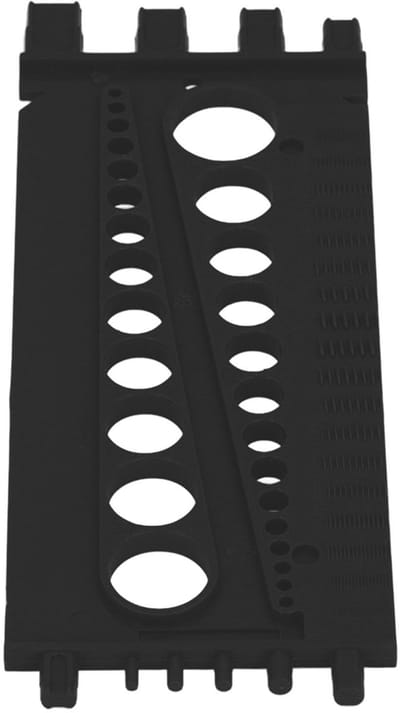 Solidchoice - Dailygoody - Moer Bout Schroefmeter - Moer Bout Identificatie - Hoge nauwkeurigheid - Zwart - Werkplaats en Garage - Praktisch voor het meten van schr