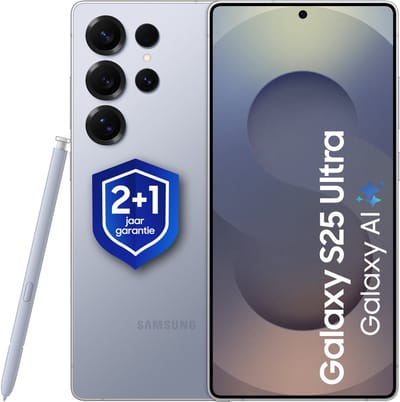 Samsung Galaxy S25 Ultra 5G - 512GB - Titanium Silver Blue + 1 jaar extra garantie