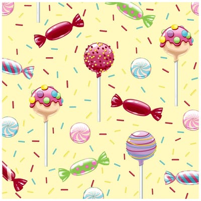 Servet "Candy Bar"