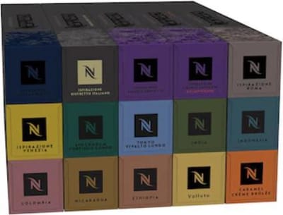 Nespresso Ontdekkings pakket - Koffie cups 150 capsules