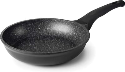 Koekenpan Hardaluminium 24 cm – Eco-Stone Anti-aanbaklaag – Geschikt voor Inductie