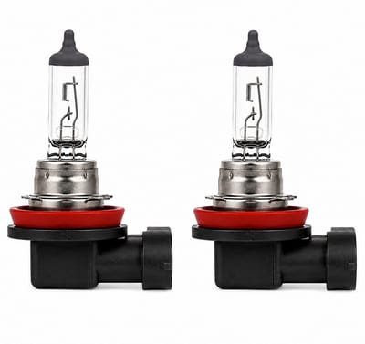 TLVX 2 stuks H11 55W Origineel Halogeen Autolampen – Dimlicht - Grootlicht – Bochtverlichting – Mistlicht - Auto Verlichting - 3000 Geel licht - 12V – 55Watt (2 stuks)