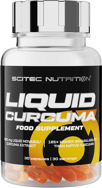 Scitec Nutrition® - Liquid Curcuma (30 capsules) - vloeibare kurkuma - NovaSOL® - vitamine D - supplement