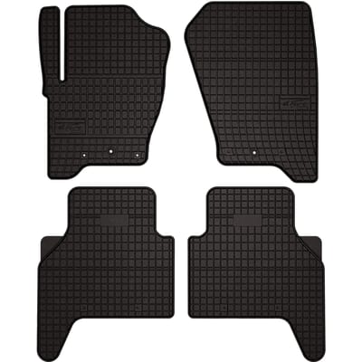 Wielganizator SolidPRO - Rubber Automatten - Range Rover Sport I SUV (2005-2012) - Zwart - Perfecte Pasvorm