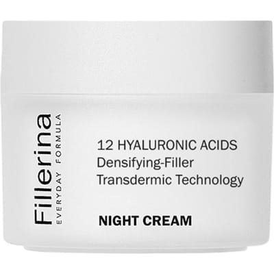 Labo Suisse, Fillerina Quotidien Grade 4, Acide Hyaluronique, Comblement des Rides, Nuit, Crème, 50 ml
