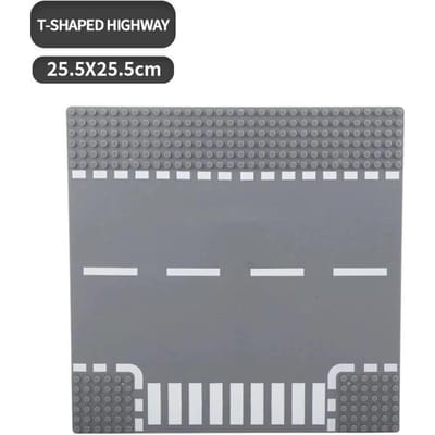 32X32 Klassieke Wegenbouw Blokken Basisplaat Stad Verkeer Bouwspeelgoed 32 Stippen Plastic Basisplaten voor Kinderen gray