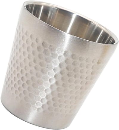 Scheerkom Mannen - Scheepskom Roestvrijstaal - Scheerzeep Opschuimen - Stevig Roestvrijstaal - 7 cm - Zilver
