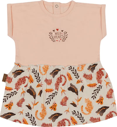 Frogs and Dogs - Jurk - Pink - Maat 50/56