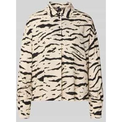 Overhemdblouse met knoopsluiting