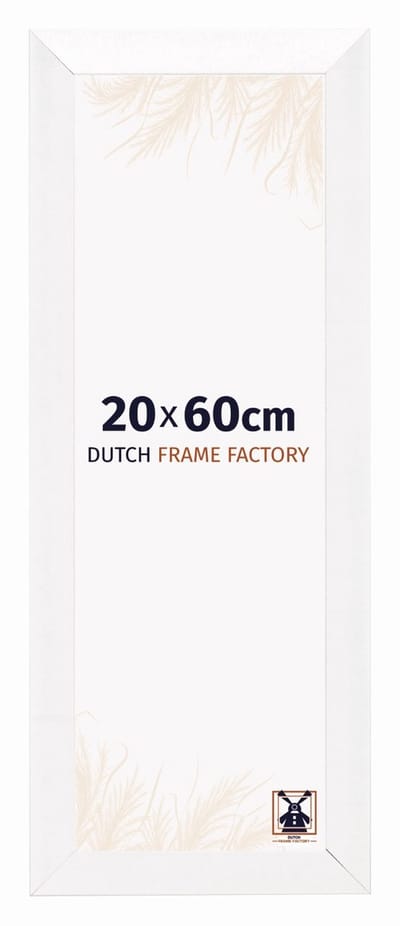 Fotolijst 20x60 cm - MDF - Wit Hoogglans - Praag