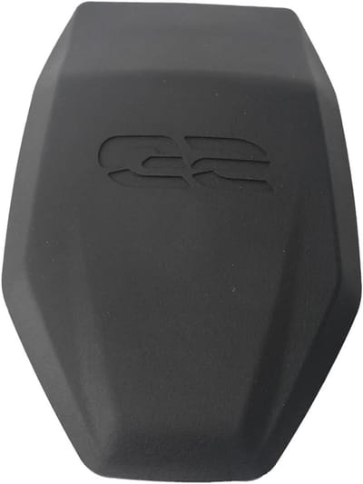 Brandstoftankbeschermer Motorfiets - Tank Pad Sticker - Motorrijden Beschermen - Zelfklevend Rubber - 1 Set - Zwart