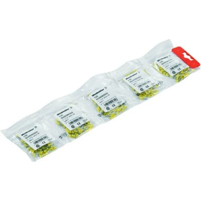 Weidmüller 0282800000 Adereindhulzen 1 mm² Ongeïsoleerd Metaal 1000 stuk(s)