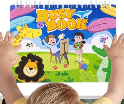 Puzzelboek Kinderen - Educatief Speelgoed - Leren en Spelen - Dubbelzijdig Ontwerp - 31.5 x 22.5 cm
