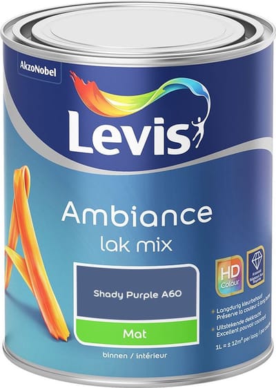 Levis - Ambiance Lak Mat Mix - Shady Purple A60 - Mengverf - 1 L