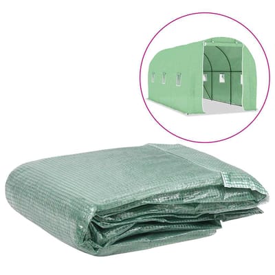 vidaXL - Kashoes - vervangend - (9 - m²) - 200x450x200 - cm - groen