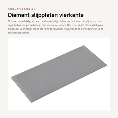 Dailygoods- Diamantschijven 80–3000 korrel - Slijpsteen voor messen - Schuren en polijsten - Geschikt voor droog/natte toepassingen - Duurzaam diamantmateriaal - 13 korrelgrootten