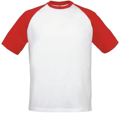 T-shirt B&C Base-Ball
