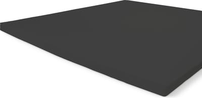 Walra Katoenen Hoeslaken Topper - Hoeslaken 90x200 - 100% Katoen - Antraciet