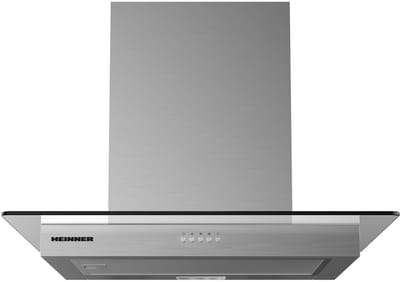 Heinner HDCH-MD630GIX Wandschouw Afzuigkap 60 cm – 630 m³/u – 3 Snelheden – 2 x 1.5 W LED-verlichting – 1 x 215 W Motor – 5 Jaar Garantie – Zilver