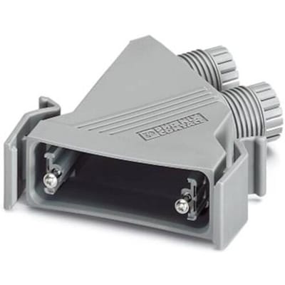 Phoenix Contact VS-25-T-2M20 1689792 D-sub behuizing Kunststof, gemetalliseerd 180 ° Zilver 5 stuk(s) Piece