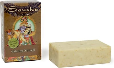 Saucha zeep, Calming Oatmeal, Prabhuji's Gifts, 100% natuurlijk, vegan