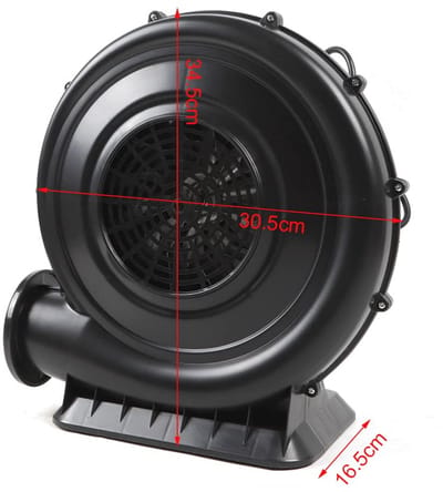 Hogedrukventilator voor opblaasbaar speelgoed - Krachtige en compacte luchtpomp met groot luchtvolume