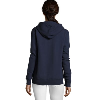 SOLS Dames/Dames Seven Full Zip Hoodie (Franse marine)