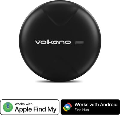 Volkano GPS Tracker - Werkt met Apple Find My & Android Find my Device - Bluetooth Tracker - Zwart
