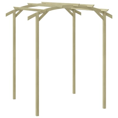 vidaXL - Pergola - 180x197x210 - cm - geÃ¯mpregneerd - grenenhout
