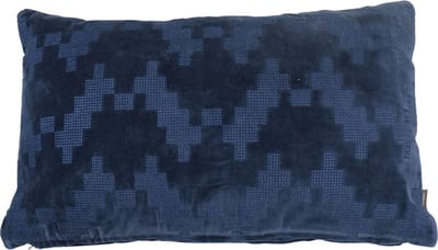 Twisted Brooklyn kussen blauw 30x50cm