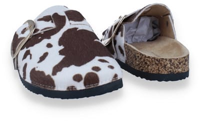 Mode-mania Dames Pantoffel | Bruin | Maat: 39