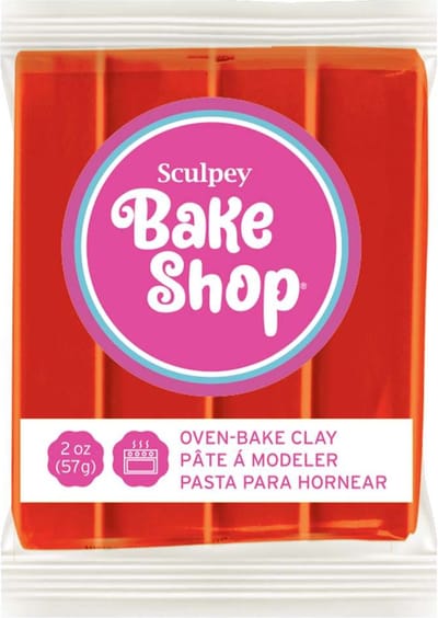 Bake shop red - boetseerklei 57 gr - SCULPEY