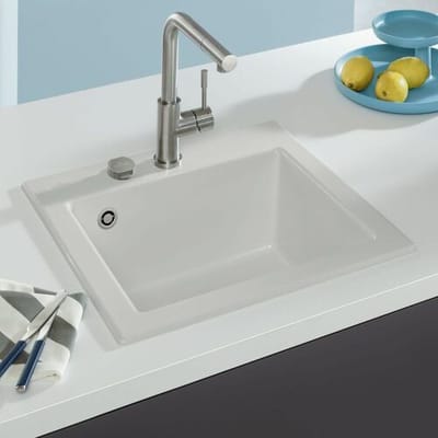 Villeroy & Boch Subway 50 S inset sink, drain set with eccentric actuation 331502R1